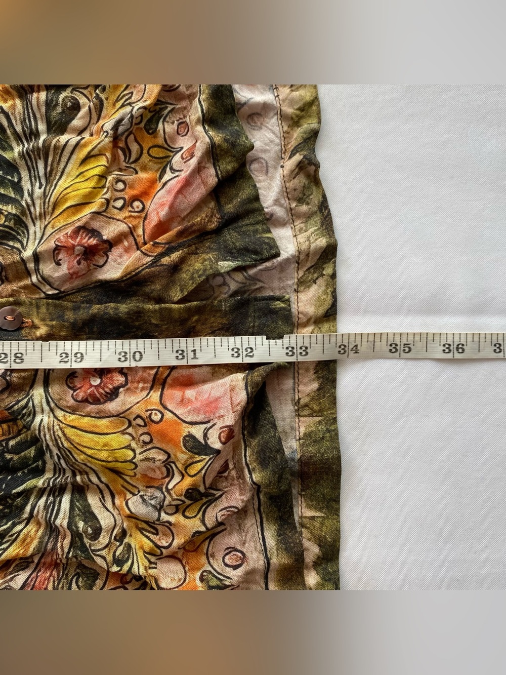 Natural Life Coral Floral Fiona Tunic Shirt Dress Size Medium Bohemian Indie - Picture 16 of 16
